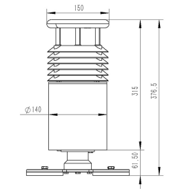 车载移动监测气象站尺寸图